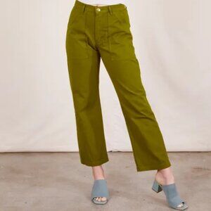 Big Bud Press Work Pants in Olive Green - Size Small, Never Worn